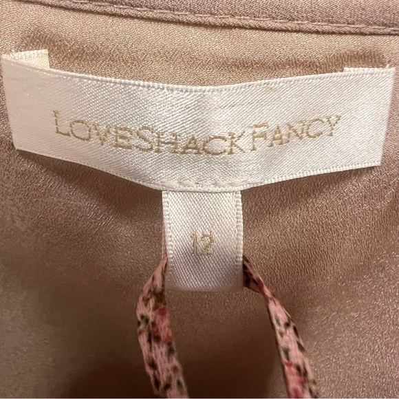 NWT LoveShackFancy Velma Tank in Tawny size 12 - Picture 7 of 15